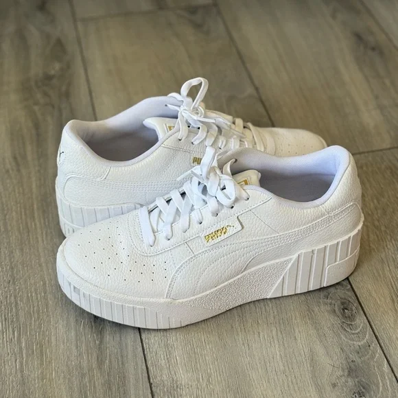 PUMA Women's Cali Wedge Sneaker - Size 10 - Picture 3 of 13